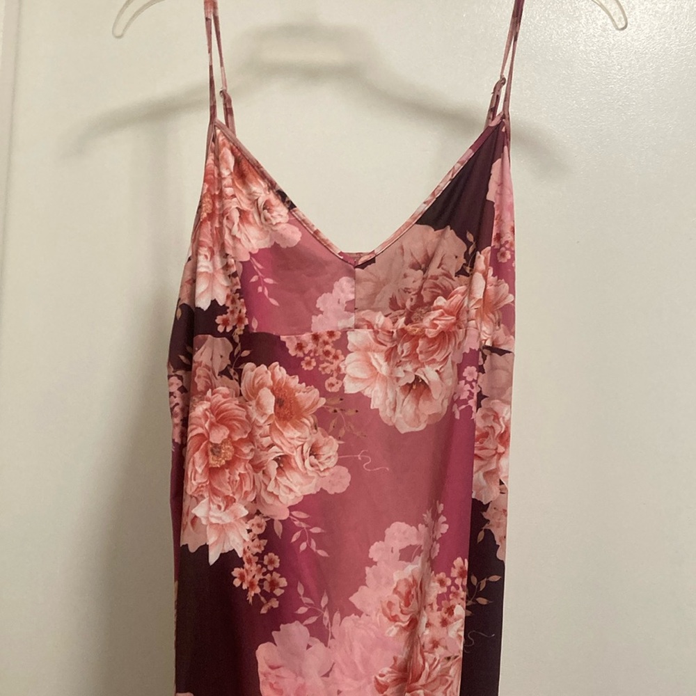 Johnny Was Pink Floral Long Sleeve Maxi Dress - Picture 8 of 11